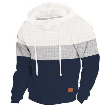 Urban Edge Color Block Hoodie