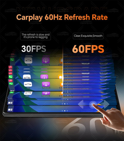 K2 Pro 11.3英寸车载流媒体行车记录仪 4K摄像头 无线Carplay 安卓自动AI屏 汽车智能行车记录仪 双镜头录像机 GPS导航仪表板