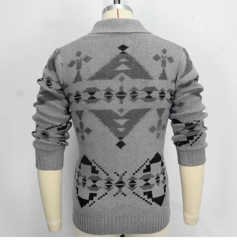 VelourHaven Autumn Button Sweater