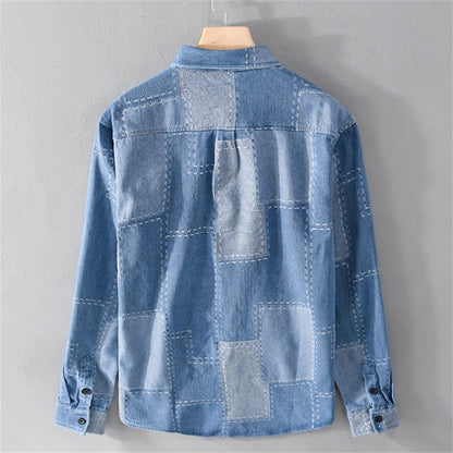 Men’s Transitional Shirt Jacket – Denim Style