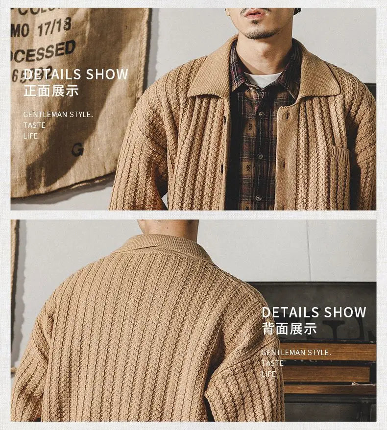 Nippon Thread Pocket Knit Coat