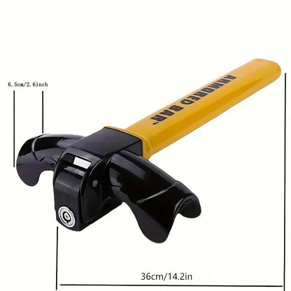 T-Bar Steering Wheel Lock – Heavy-Duty Universal Anti-Theft Device