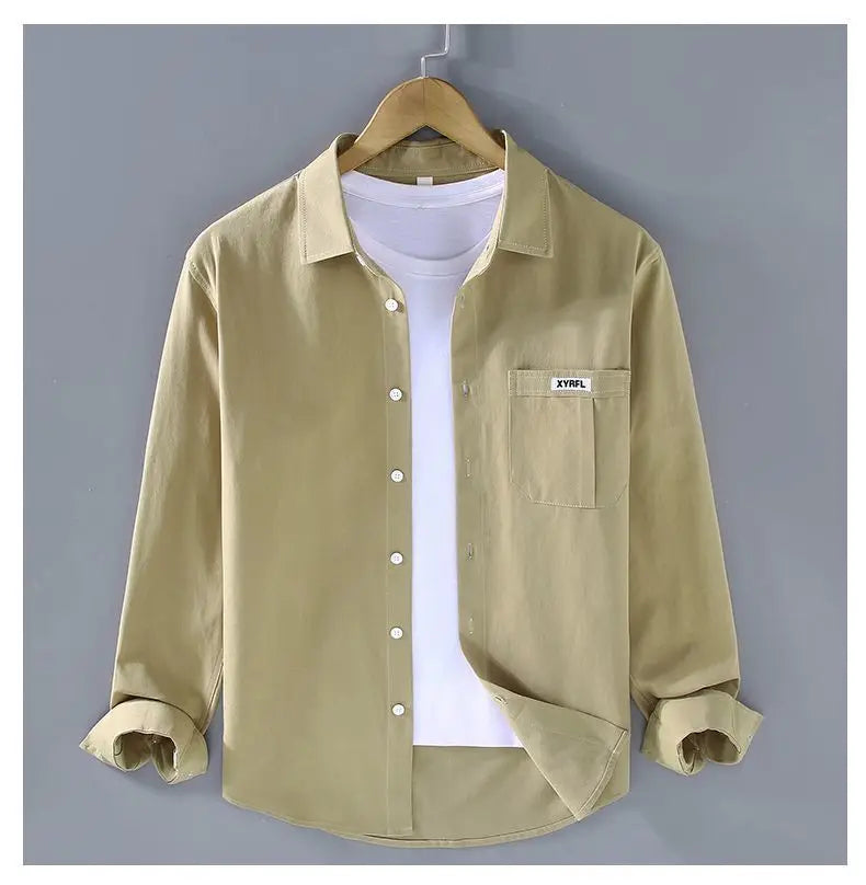 Men’s Slim Fit Square Neck Jacket – Harajuku Style