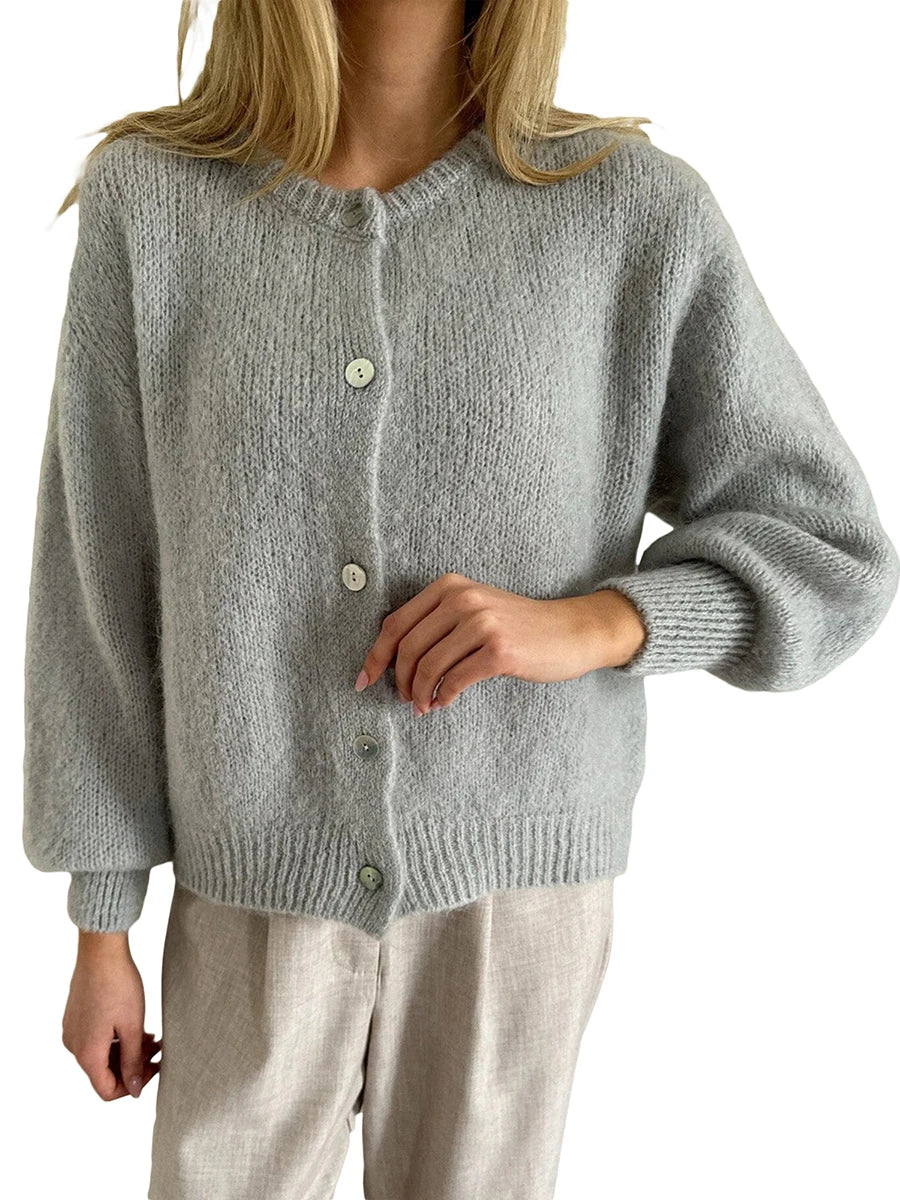 Autumn Soft O-Neck Sweater