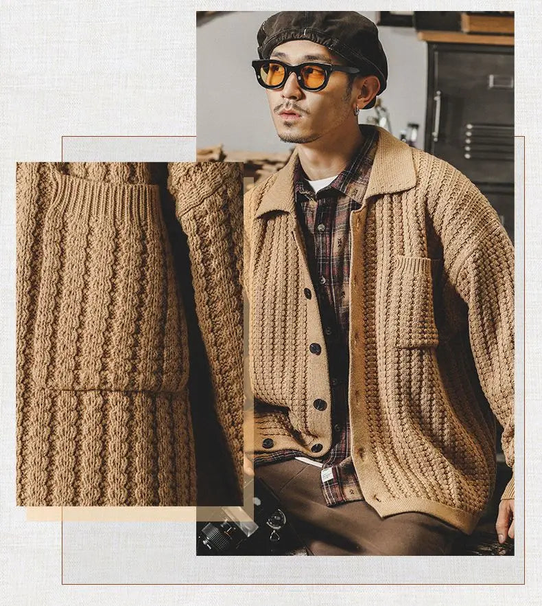 Nippon Thread Pocket Knit Coat
