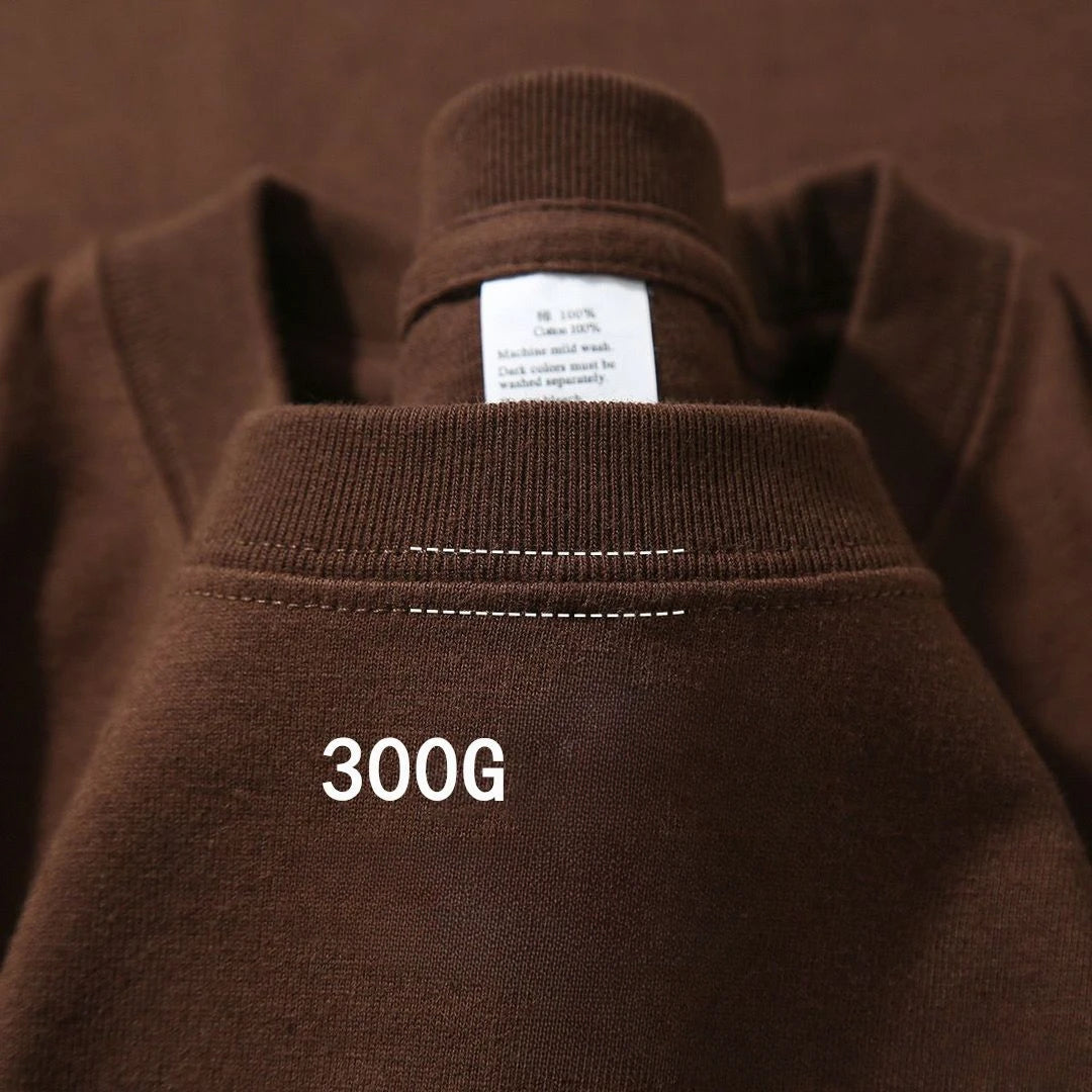 Beige Heavyweight Cotton Tee