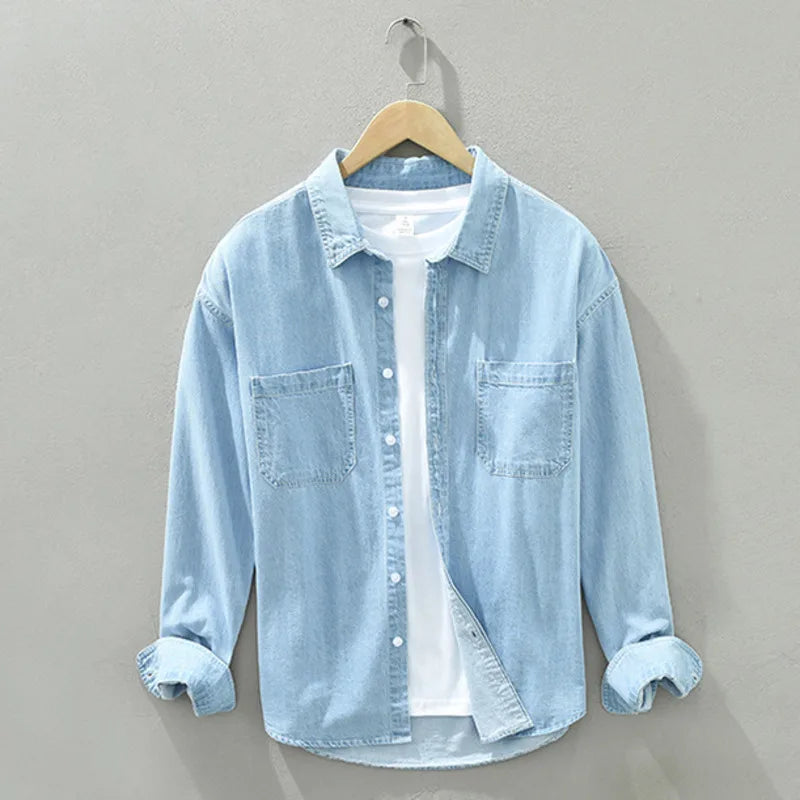 Men’s Vintage Denim Shirt