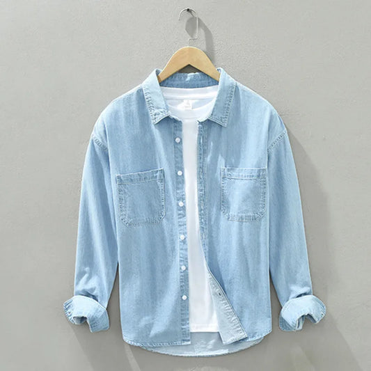Men’s Vintage Denim Shirt