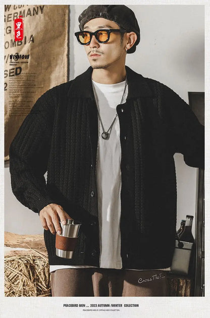 Nippon Thread Pocket Knit Coat