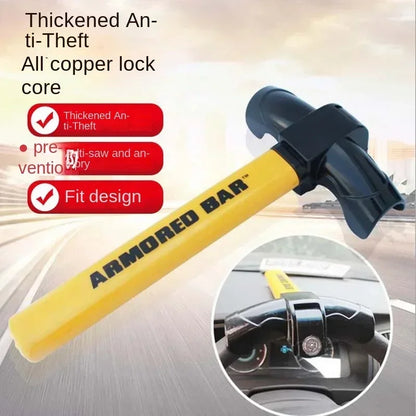 T-Bar Steering Wheel Lock – Heavy-Duty Universal Anti-Theft Device
