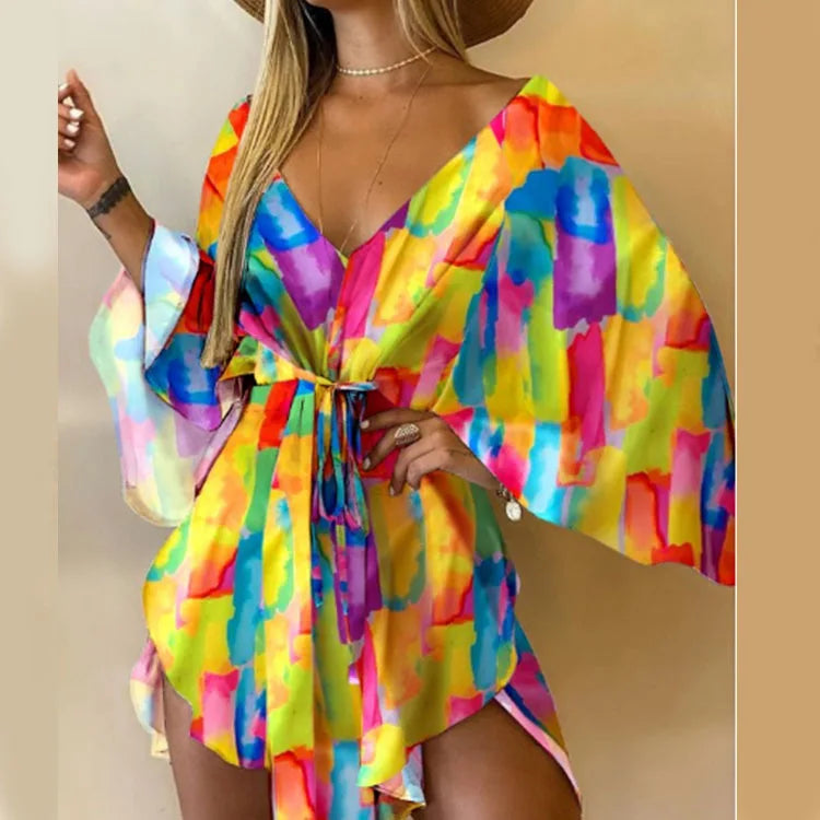 Loose Fit Vacation Sundress Women
