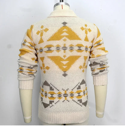 VelourHaven Autumn Button Sweater