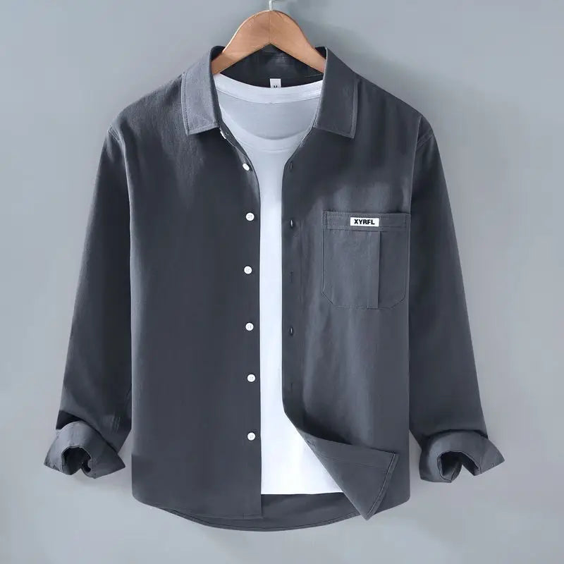 Men’s Slim Fit Square Neck Jacket – Harajuku Style