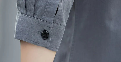 ModWear Collared Shirt – Blue Cargo Look