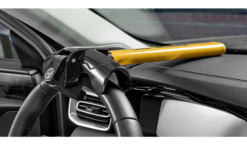 T-Shaped Steering Wheel Lock – Heavy Duty Anti-Theft Security