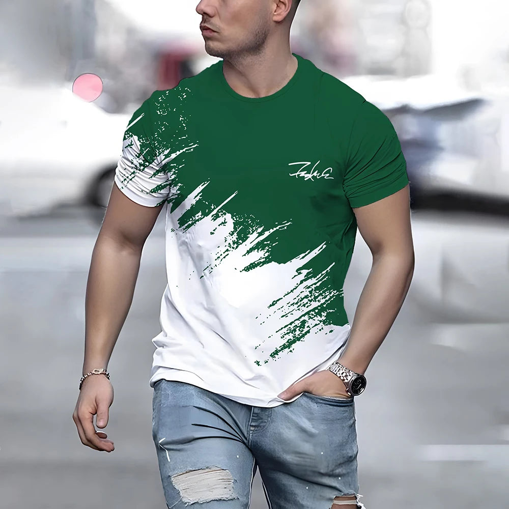 Summer Streetwear Graphic Tee
