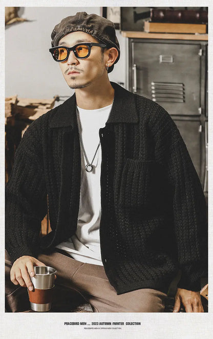 Nippon Thread Pocket Knit Coat