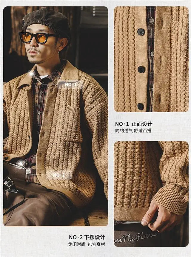 Nippon Thread Pocket Knit Coat
