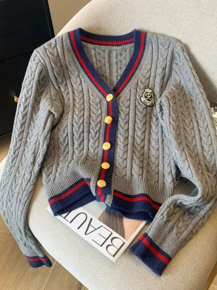 Soft Grey Aesthetic Sweater