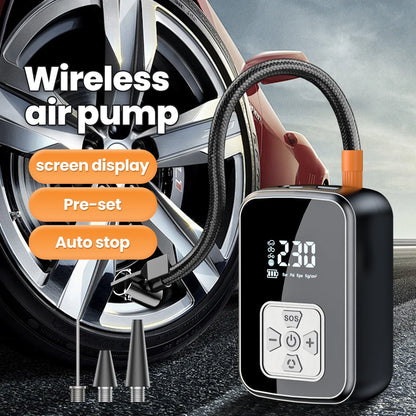 Smart Portable Tire Inflator – 150 PSI Digital Air Compressor with Fast Inflation