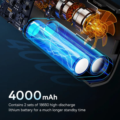 Wireless Digital Tire Inflator – Portable Smart Air Compressor for Car, Bike & Motorcycle
