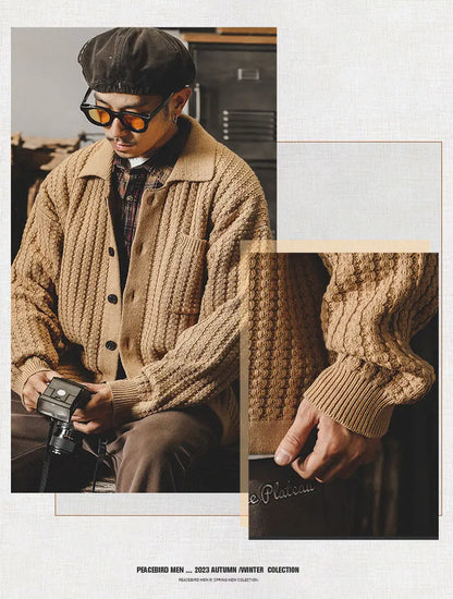 Nippon Thread Pocket Knit Coat