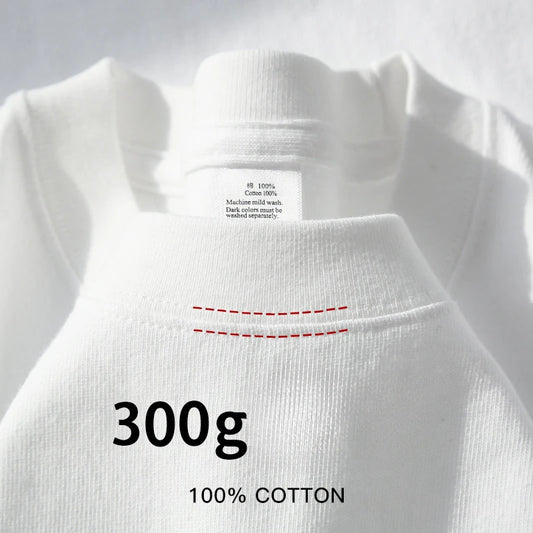 Beige Heavyweight Cotton Tee