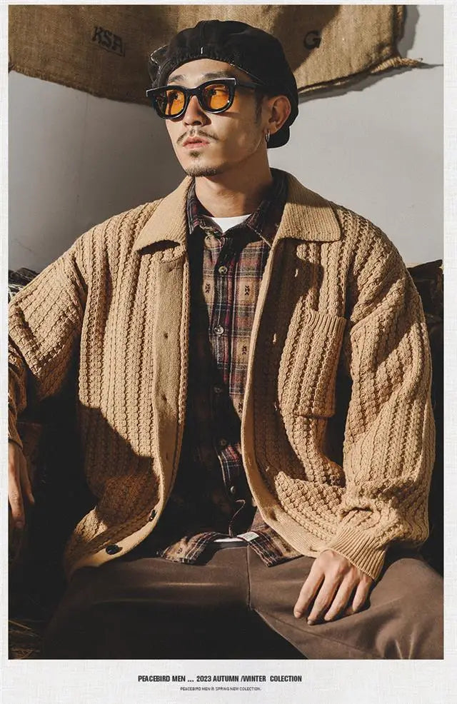 Nippon Thread Pocket Knit Coat