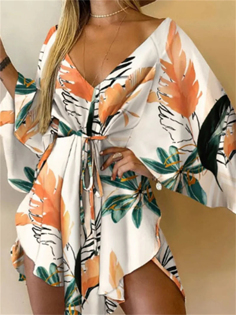 Loose Fit Vacation Sundress Women