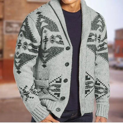 VelourHaven Autumn Button Sweater