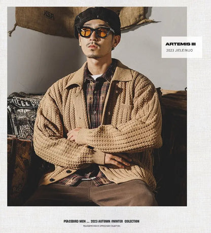 Nippon Thread Pocket Knit Coat