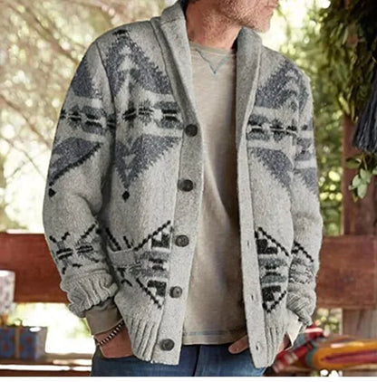 VelourHaven Autumn Button Sweater