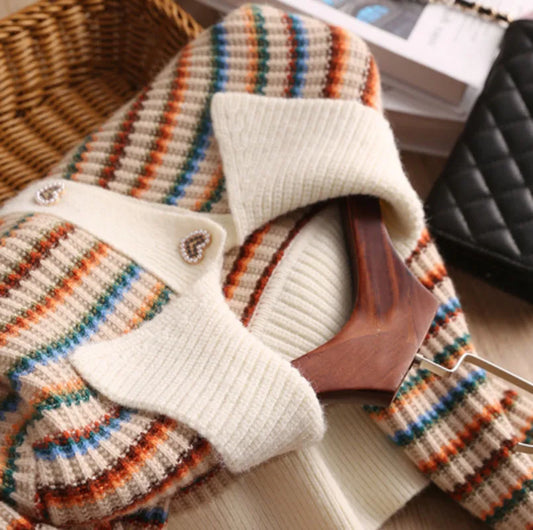 Street Chic Striped Knitwear