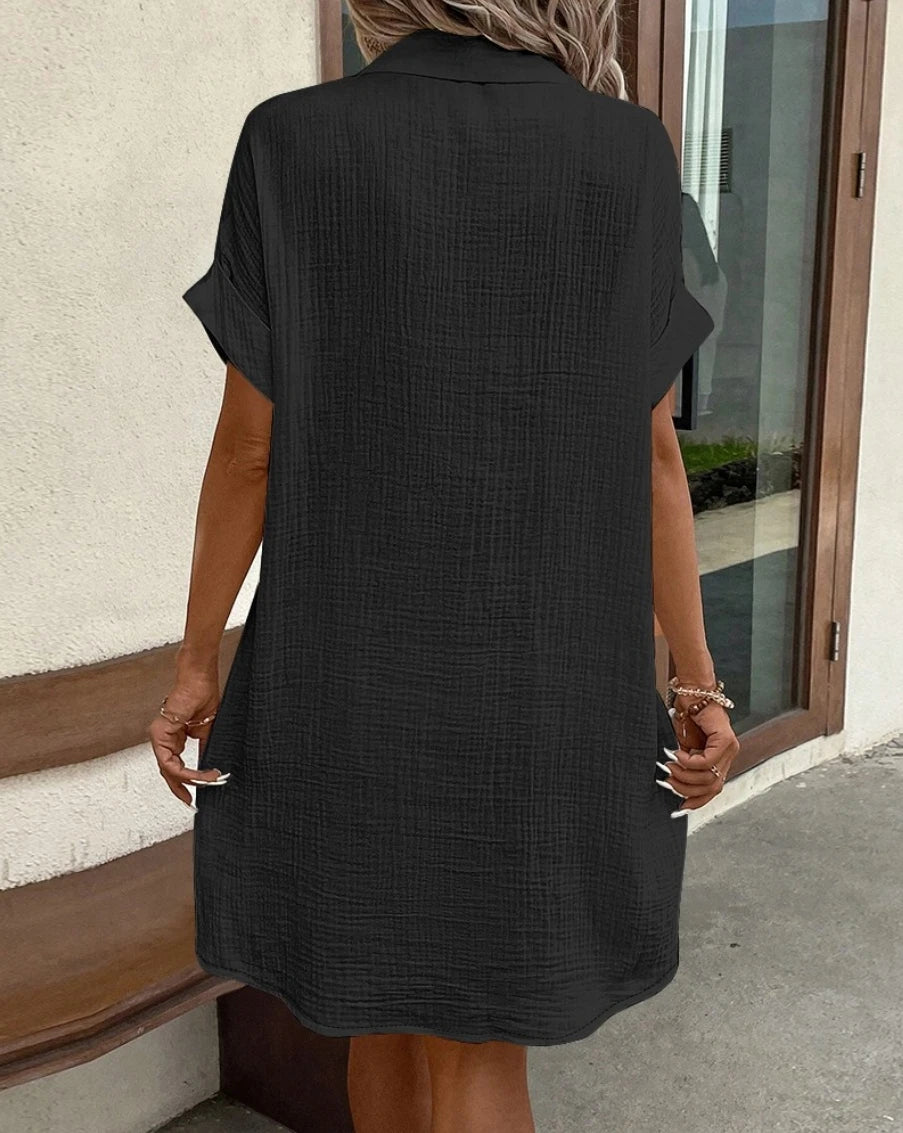 Boho V-Neck Holiday Dress