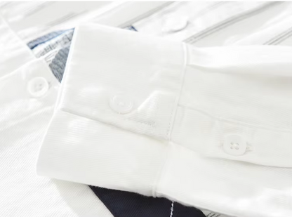 Spring Cotton Long Sleeve Shirt