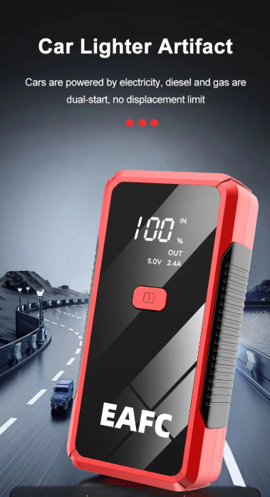 Multi-Function 12V Portable Car Jump Starter with Power Bank & Emergency Boost (600A–2000A)