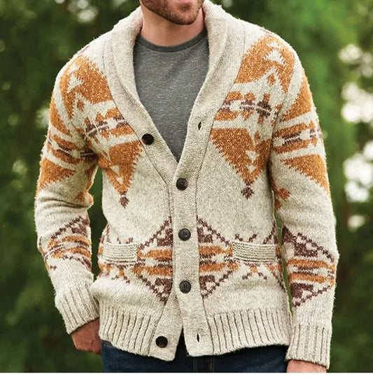 VelourHaven Autumn Button Sweater