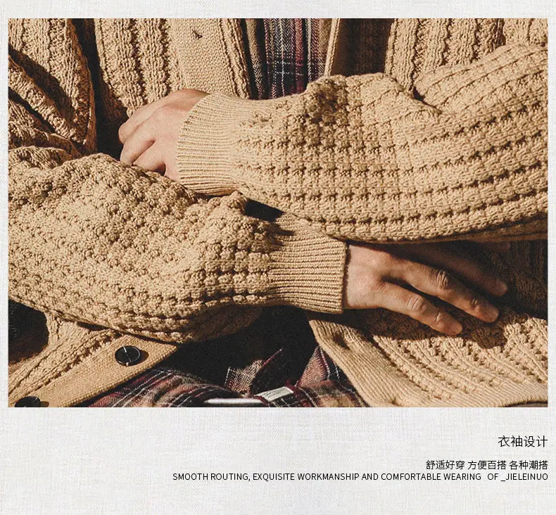 Nippon Thread Pocket Knit Coat