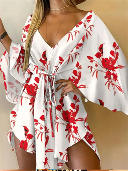 Loose Fit Vacation Sundress Women