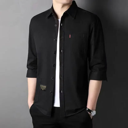 ModWear Collared Shirt – Blue Cargo Look
