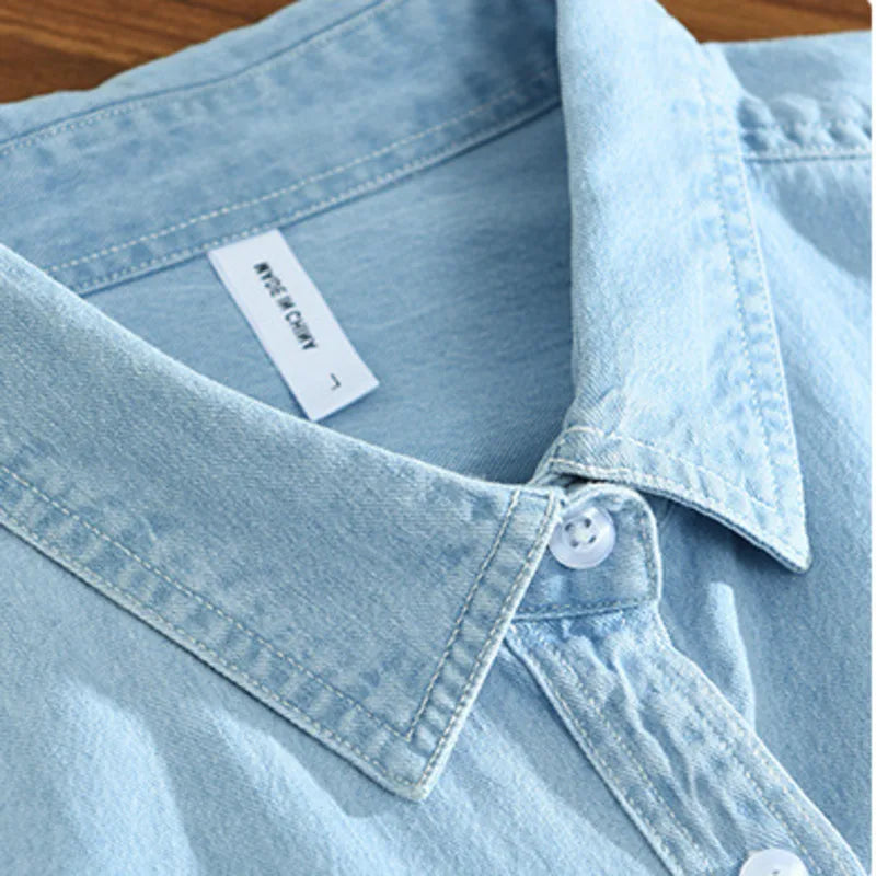Men’s Vintage Denim Shirt