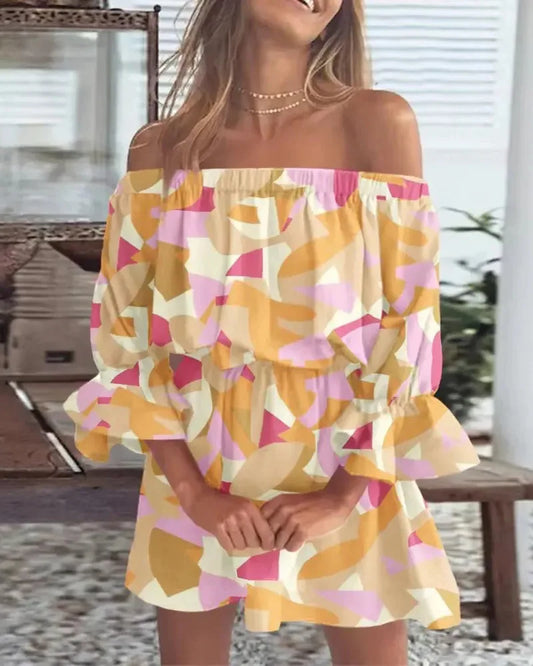 BohoBlush Backless Summer Dress