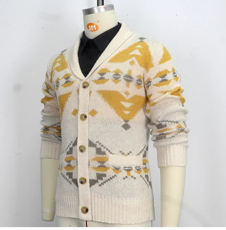 VelourHaven Autumn Button Sweater