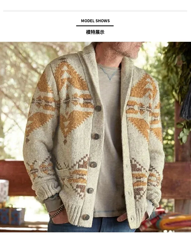 VelourHaven Autumn Button Sweater